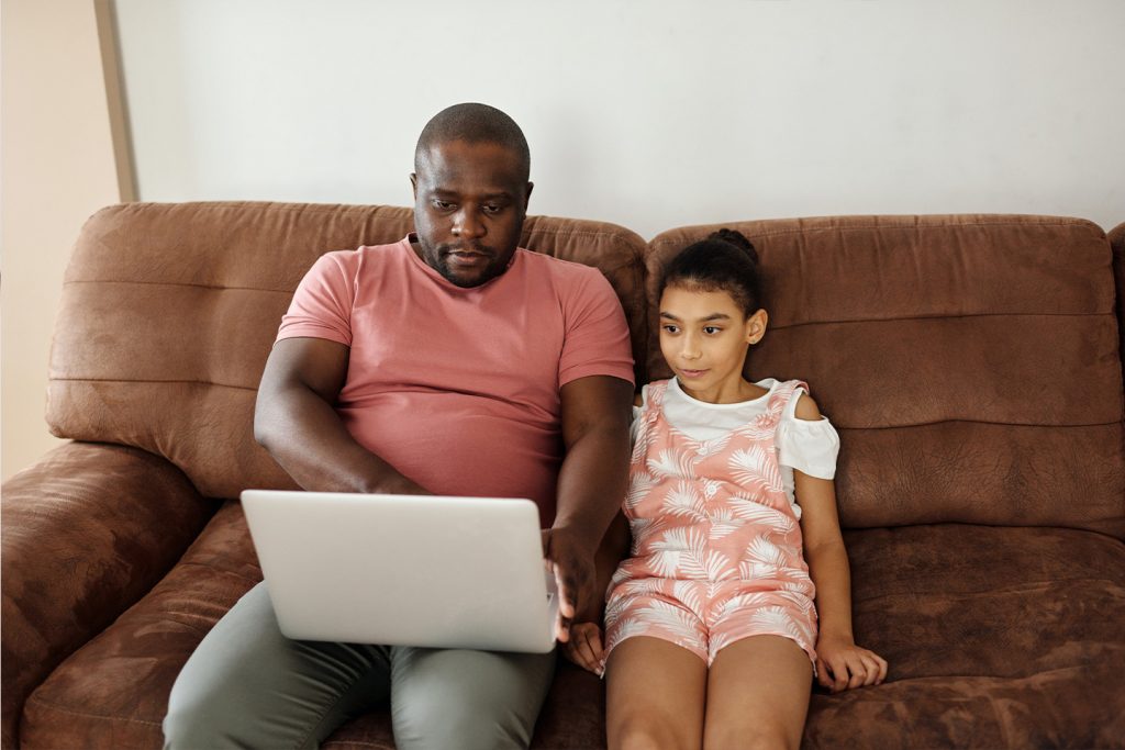 online divorce with child